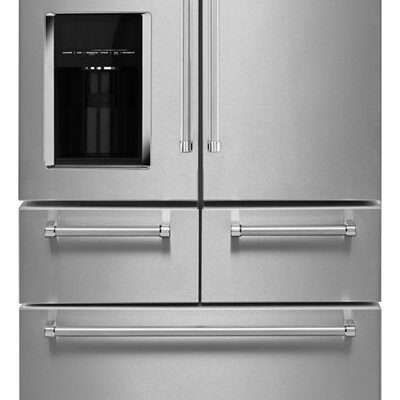 25.8 Cu. Ft. 36″ Multi-Door Freestanding Refrigerator with Platinum Interior Design