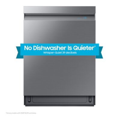 AutoRelease Smart 39dBA Dishwasher with Linear Wash in Stainless Steel