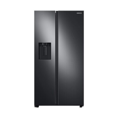 27.4 cu. ft. Large Capacity Side-by-Side Refrigerator in Black Stainless Steel