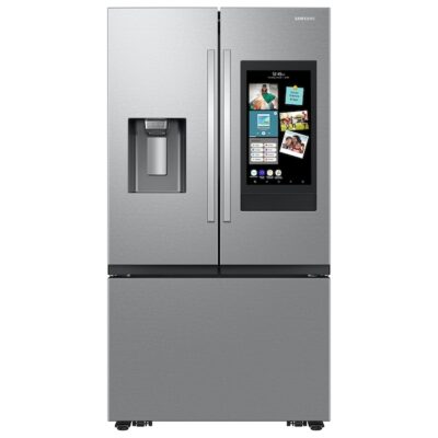 30 cu. ft. Mega Capacity 3-Door French Door Refrigerator with Family Hub™ in Stainless Steel