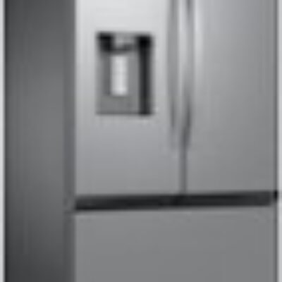 Samsung – 31 cu. ft. 3-Door French Door Smart Refrigerator with Four Types of Ice – Stainless Steel