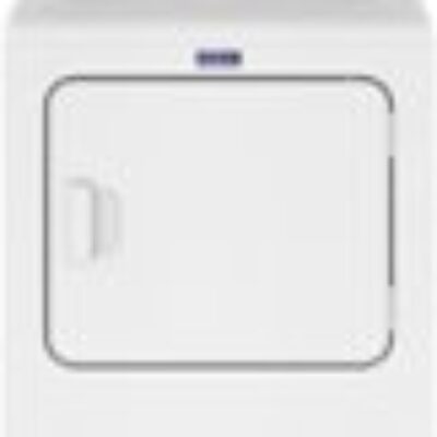 Maytag – 7.0 Cu. Ft. Electric Dryer with Wrinkle Prevent – White