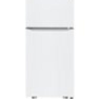 LG – 20.2 Cu. Ft. Top-Freezer Refrigerator – White