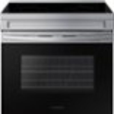 Samsung – 6.3 cu. ft. Freestanding Electric Range with WiFi and Steam Clean – Stainless Steel