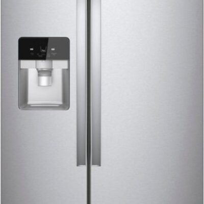 Whirlpool – 21.4 Cu. Ft. Side-by-Side Refrigerator with Fingerprint Resistant – Stainless Steel