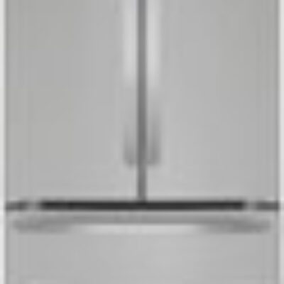 LG – 22.7 Cu. Ft. 4-Door French Door Counter-Depth Refrigerator with Double Freezer – Stainless Steel