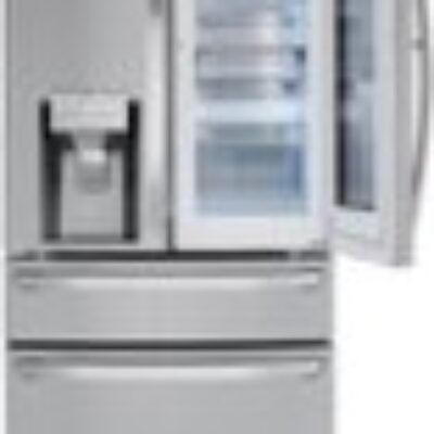 LG – 29.5 Cu. Ft. 4-Door French Door-in-Door Refrigerator with Craft Ice – Stainless Steel