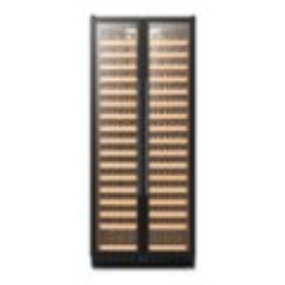 LanboPro – Freestanding 32 Inch 257 Bottle Single Zone Wine Cooler with Huge Capacity and Smart Touch Control – Black