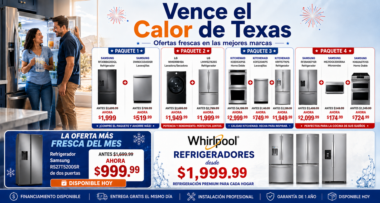 Appliance Sale Banner